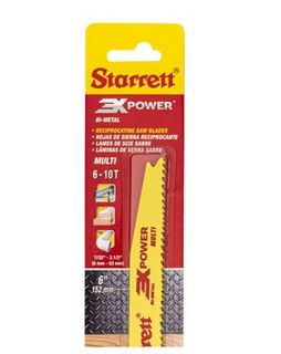 6''x 6-10T Reciprocating Blade (Pkt 2) - Starrett