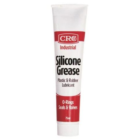 CRC Silicone Grease (Plastic & Rubber Lubricant for O-Rings Seals & valves) 75ml Tube