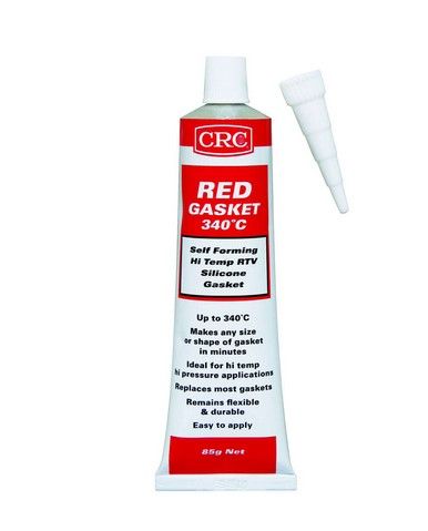 300gm Cartridge RTV Silicone Red - CRC