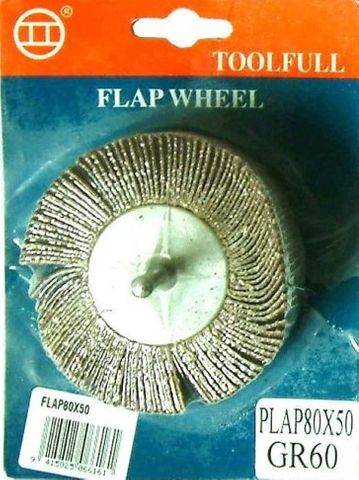 25 x 25 x 60 Grit Flap Wheel Hang Sell - Xcel