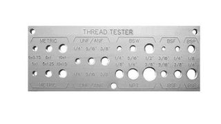 Grease Nipple Thread Tester - Alemlube