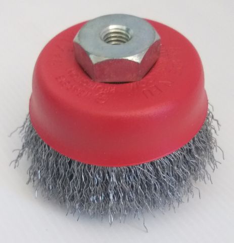 75mm M10x1.50 Crimped Wire Cup Brush - SIT