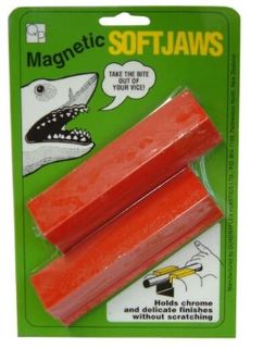 100mm/4''  Magnetic Soft Jaws - Plastec