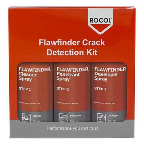 Rocol Flawfinder Kit - 3 Cans