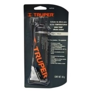 85gm Tube Black Hi Temp 250C Silicone Sealant - Truper