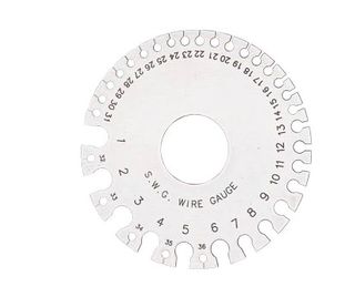 GROZ Round Wire Gauge 0 to 36 Gauge