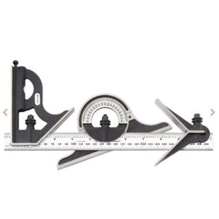 300mm/12'' Combination Square Set  4 piece - Starrett