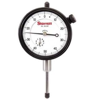 Imperial Dial Indicator 0.25"graduation and 1/2" travel - Starrett..