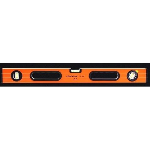 600 mm Professional Magnetic Aluminium Level complete with 3 Vials - (Orange)