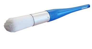 25mm Nylon Petrol Wash Brush Blue Plastic Handle - Tanner