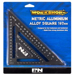 Builders Triangle Square Aluminium 180mm