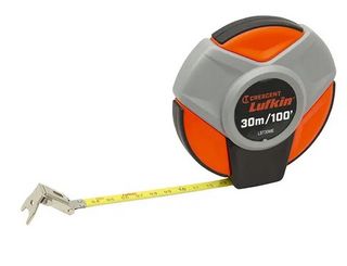 30m x 10mm Lufkin Metric/Imperial double sided Steel Measuring Tape