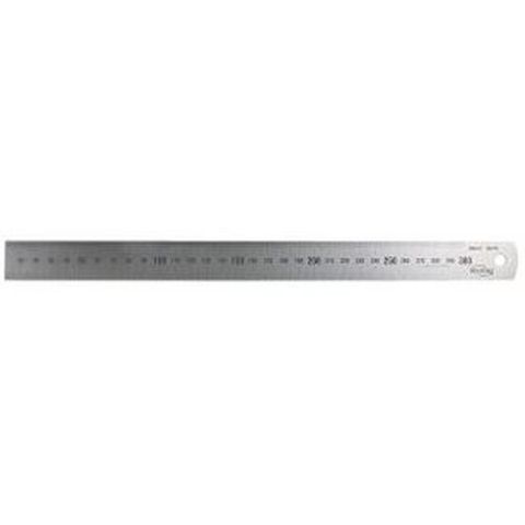 300mm Stainless Steel Ruler- Single Sided - Sterling