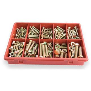 Hi-Tensile Nuts & Bolts 290 piece Assortment kit  - Metric