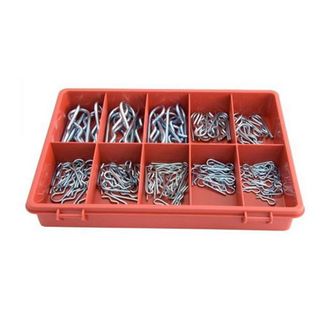 R' Clip Assortment kit 132 piece 1.5 x 20mm - 4.0 x 75mm