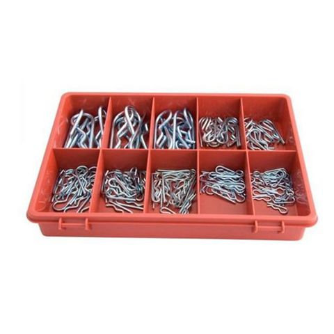 R' Clip Assortment kit 132 piece 1.5 x 20mm - 4.0 x 75mm