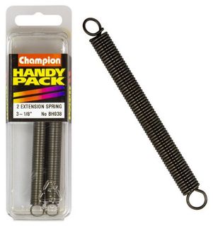 3-1/8" x 11/32" x 20G Extension Springs Pkt2
