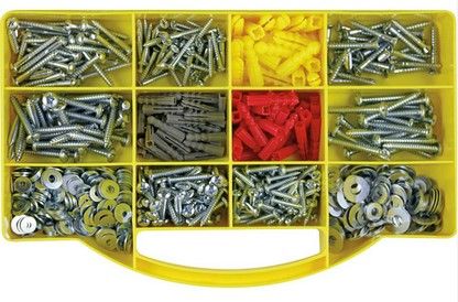 770 piece Screw,Anchor & Washer Grab Kit