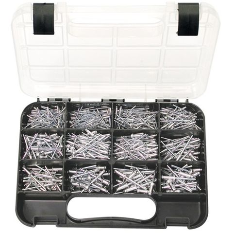 605 piece Aluminium Rivets   Grab Kit