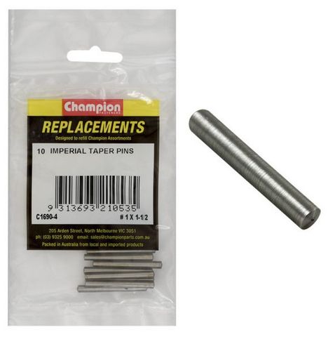 #1 x 1-1/2' Taper Pins