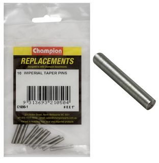 #0 x 1" Taper pins Pkt10