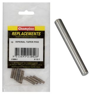 #1 x 1"  Taper Pins Pkt10