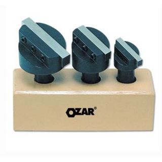 3 Piece 1/2'' Shank Fly Cutter Set Complete with HSS Toolbits - Ozar