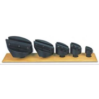 5 Piece (4 x 1/2", 1 x 5/8" Shank) Fly Cutter Set Complete with HSS Toolbits - Ozar