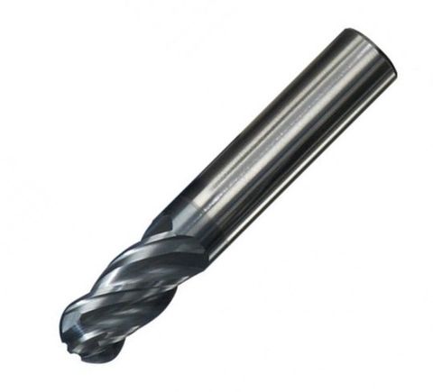 4.0mm Ball nose3 Flute TIALN Multi Coated Carbide Slot Drill - Totem