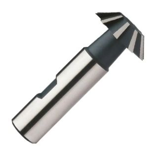 1''x 45deg HSS Inverted Dovetail Cutter - Flatted Shank - Ozar