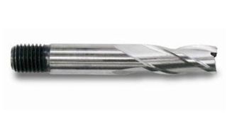 5/8"  Short series HSS-Co8 M42 Multi-Mill (3 flute ) - Threaded Shank - Europa-5/8" x 1-1/4" Flute length x 5/8" Shank x 3-5/32" ..