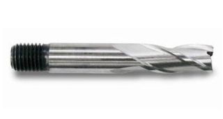 3.0mm Short series HSS-Co8 Multi Mill - Threaded Shank- 3.0 x 9.50 Flute length x 6mm Shank x 54mm OAL