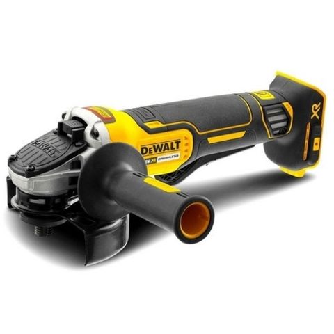 125mm (5") Paddle Switch Angle Grinder 18V XR Li-Ion Brushless Cordless  - Skin Only - DeWALT