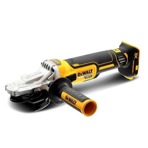 125mm (5") Flat Head Angle Grinder 18V XR Li-ion Cordless Brushless  - Skin Only - DeWALT