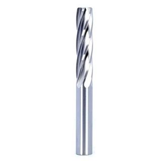4mm x 55mm Flute length x 100mm OAL H7 Carbide Spiral Flute Reamer - Klot