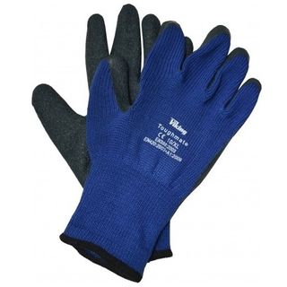 Blue Fabric/Latex Gloves size 9L - General Purpose - Viking
