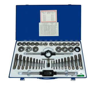 45 piece M6-M24 Alloy Steel Tap & Die Set