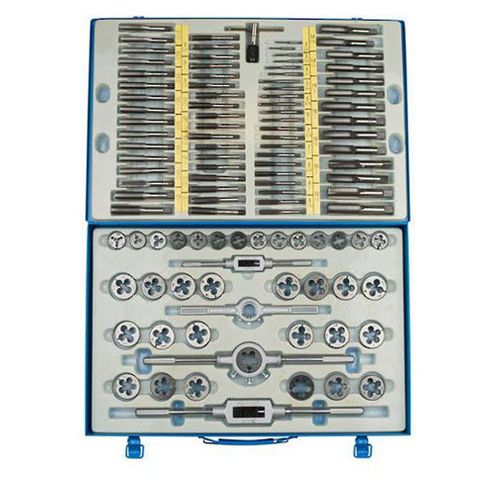 SKC 110 piece Metric Tap & Die Set in Metal Case