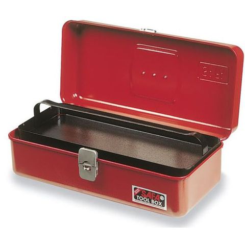 PB2 480mm(W) x 220mm(D) x 175mm(H) Toolbox With Liftout Tote Tray - Safa