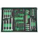 293 piece Foam Tray Tool Set only - Hans