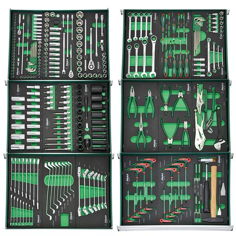 293 piece Foam Tray Tool Set only - Hans