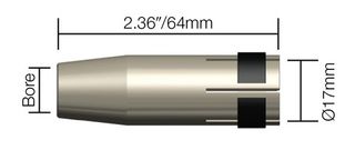 MB24 Nozzle Conical 12.6mm 2pk