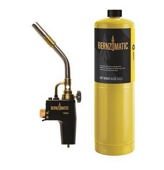 Bernzomatic  - Gas Torch& Map Gas Cylinder Kit TS8000TK