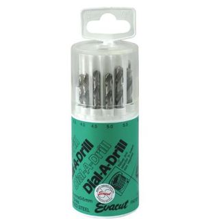 Evacut Dial A Drill Set DD13M1.0 -7.00mm x .5mm Rises