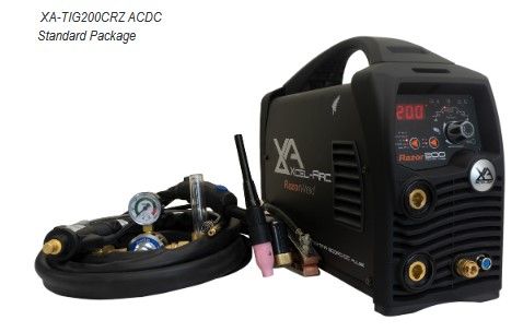 TIG200C AC/DC Pulse TIG/MMA Digital Inverter Welder Package - RazorWeld