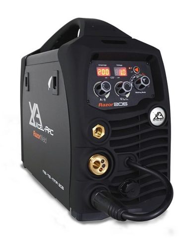 MIG205 Smart-Set MIG/TIG/MMA Inverter Welder Package -RazorWeld