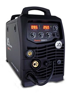 MIG250CRZ Compact MIG/TIG/MMA Inverter Welder Package - RazorWeld