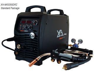 MIG250D Compact Digital MIG/TIG/MMA Inverter Welder Package -RazorWeld