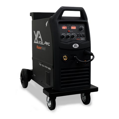 RazorWeld MIG350W MTS Inverter Welder 415V Standard Package