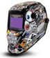 XA CHAOS Kiwiana Graphics Welding Helmet with Comfort Headgear, True-Colour Filter & Grind Mode